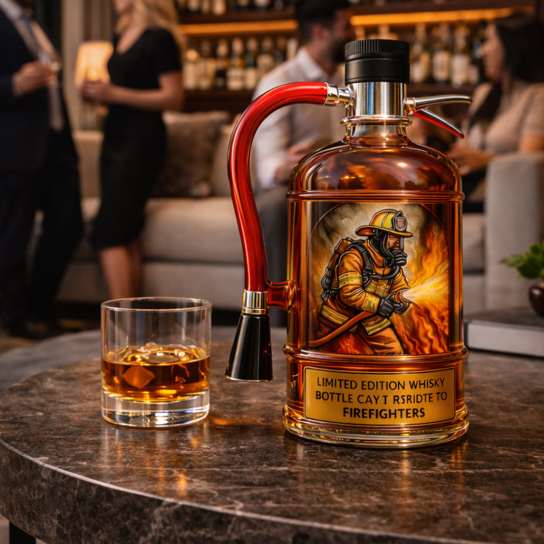 Whiskey Bottle - Firefighter's Edition