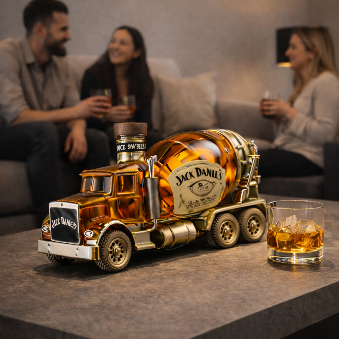 Jack Daniel's Truck Edition Whisky Bottle