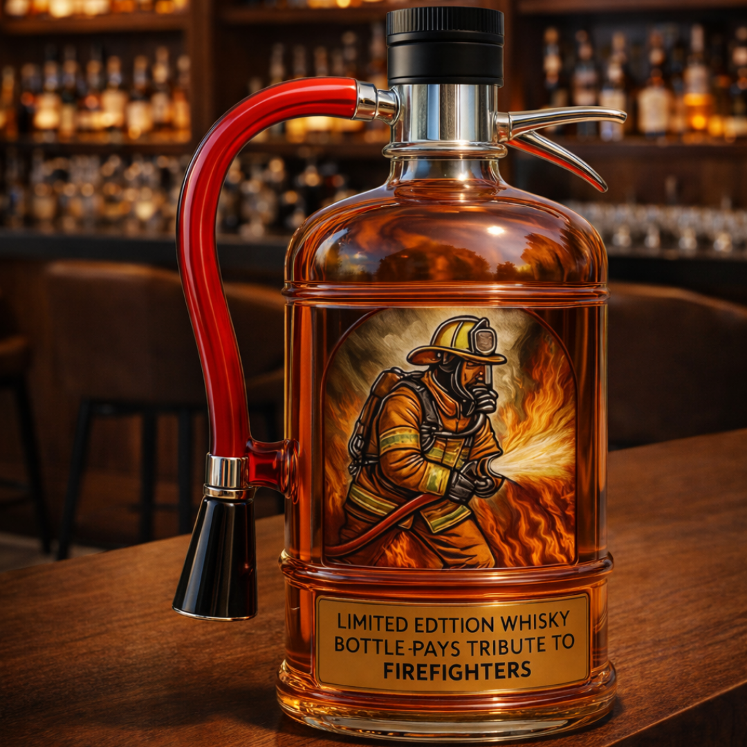 Whiskey Bottle - Firefighter's Edition