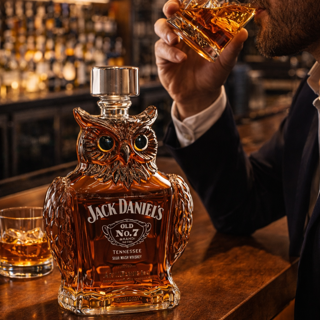 Otter Edition Whisky Bottle