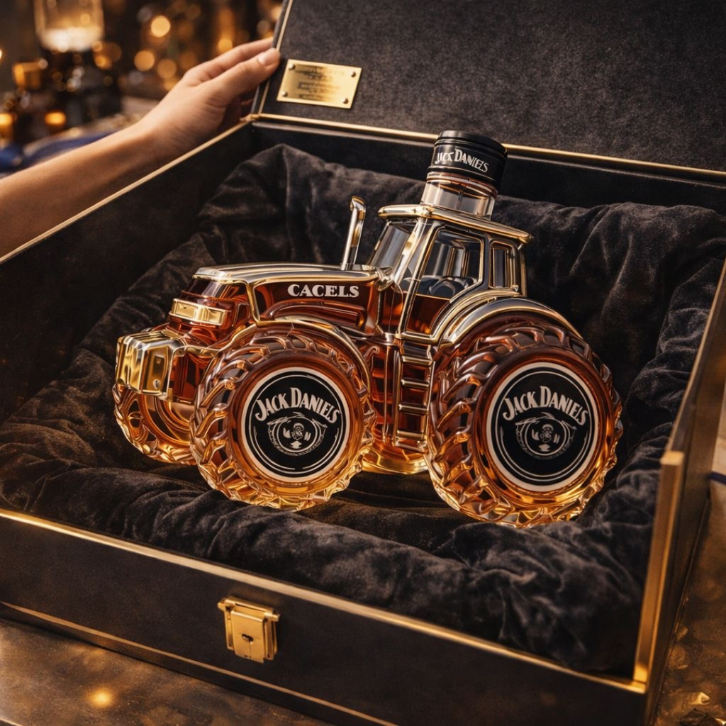 Limited Edition Tractor Whisky Bottle