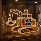 Excavator Edition Whisky Bottle