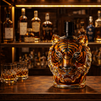 Tiger Edition Whiskey Bottle