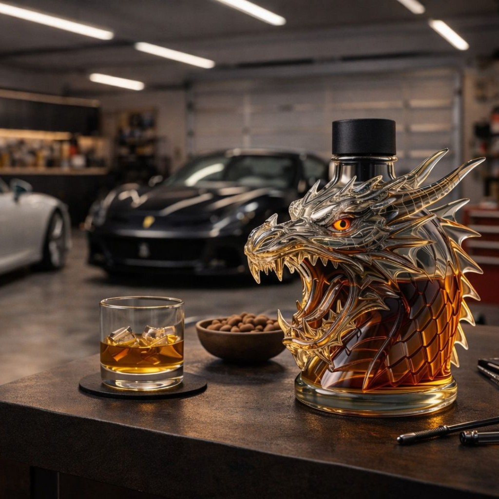 Draak Edition Whiskey Bottle