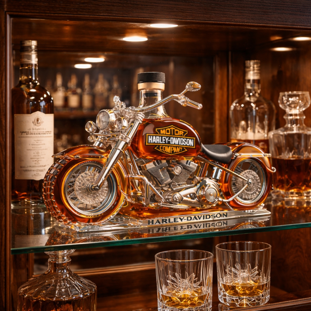 Harley Davidson Limited Edition Whiskey Bottle