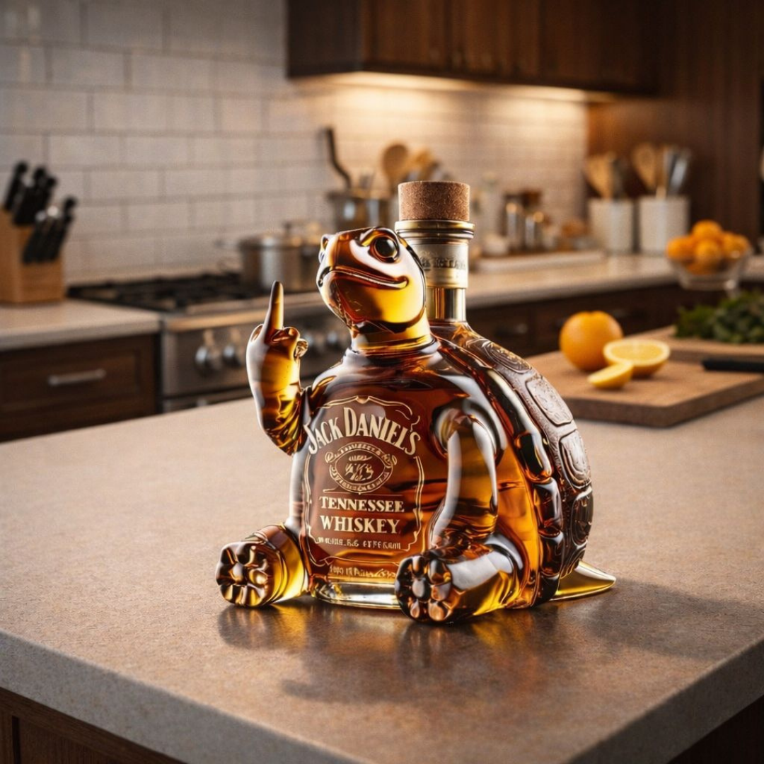 Jack Daniel's Turtle Edition Whisky Bottle