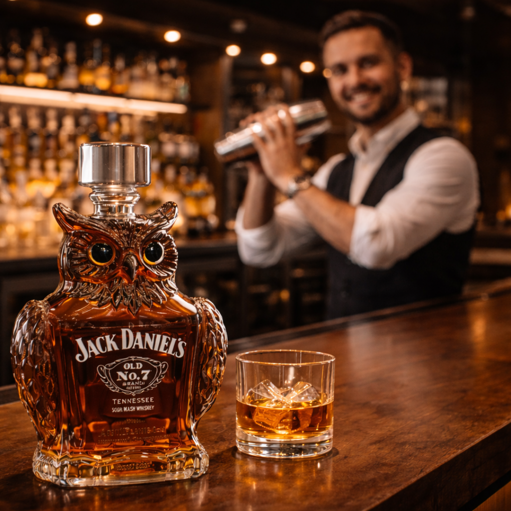 Otter Edition Whisky Bottle