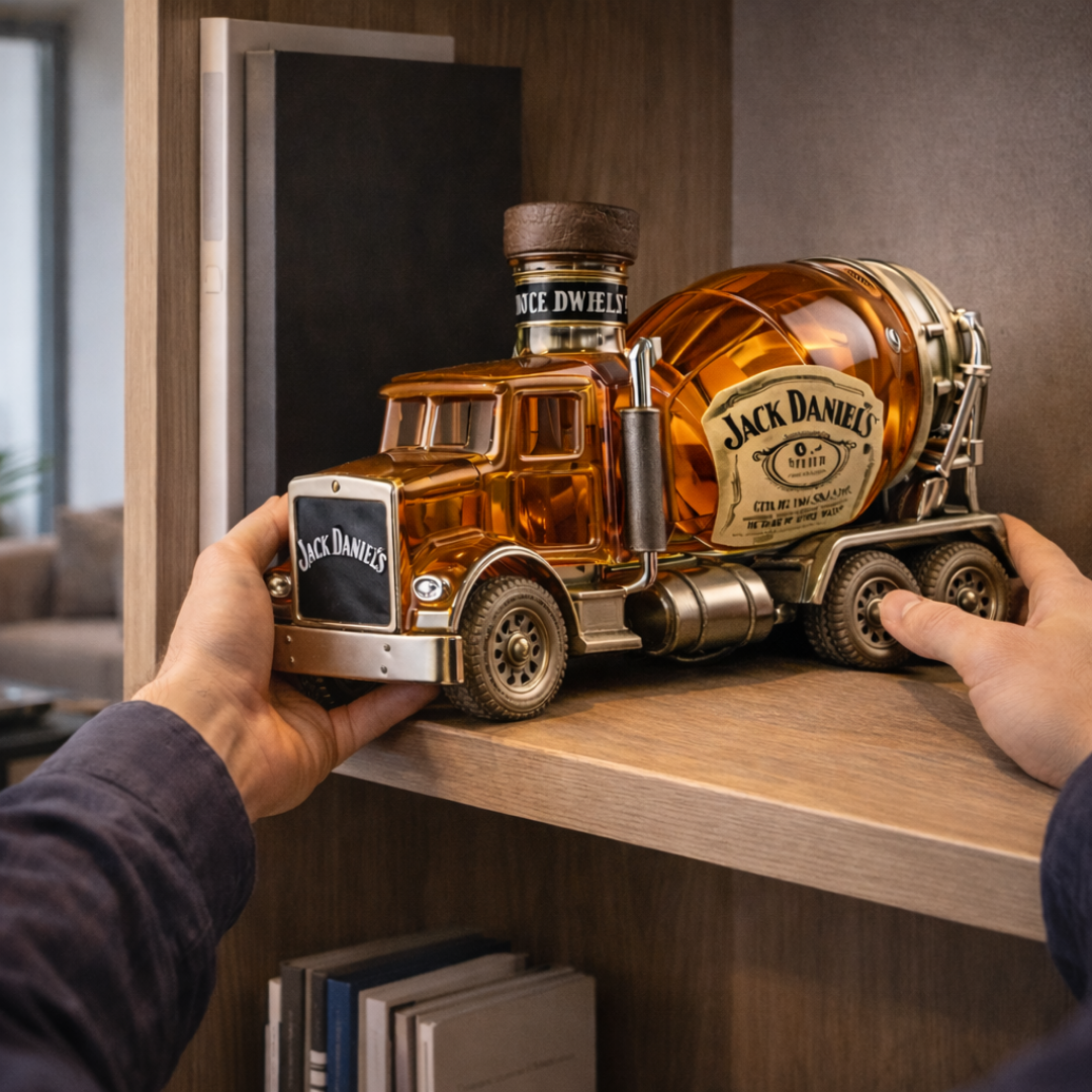 Jack Daniel's Truck Edition Whisky Bottle
