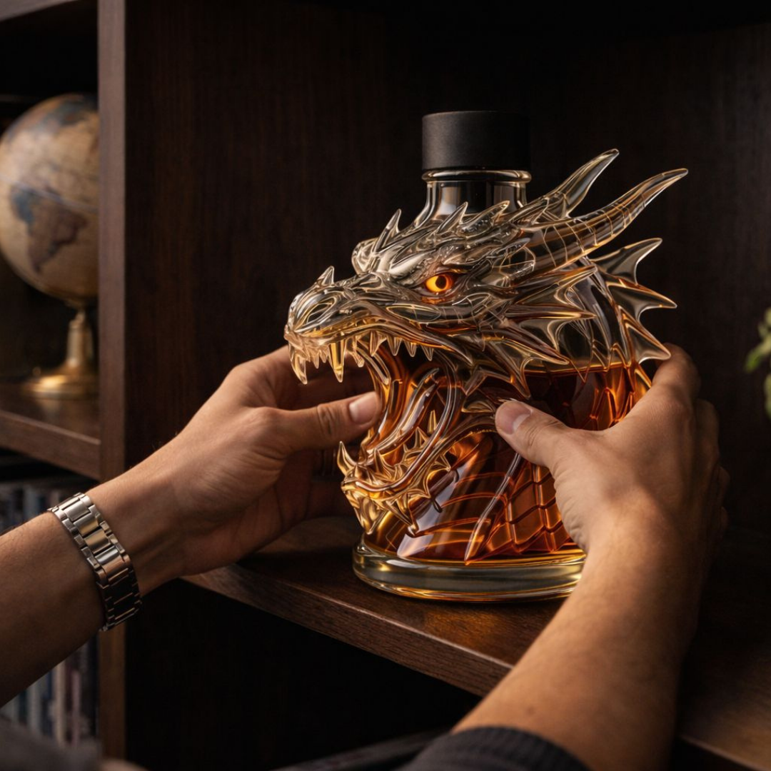 Draak Edition Whiskey Bottle