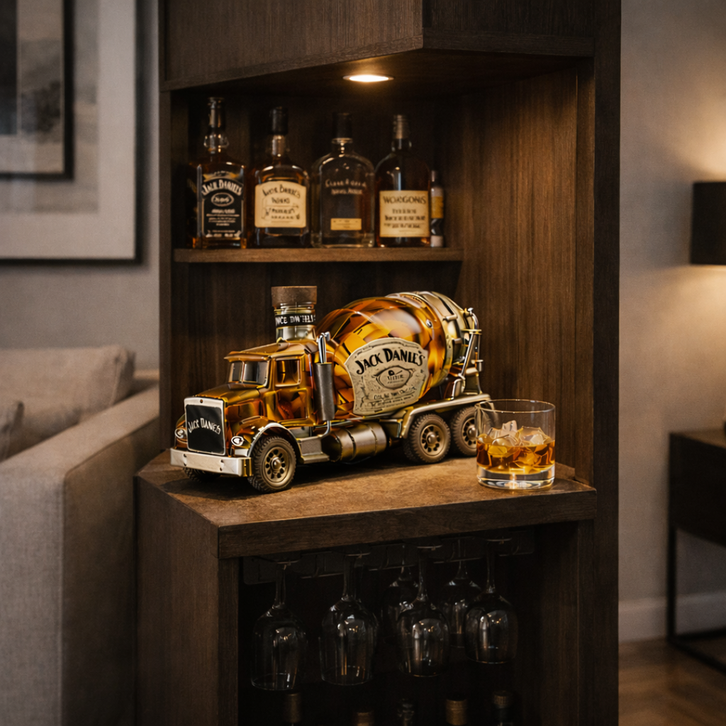 Jack Daniel's Truck Edition Whisky Bottle