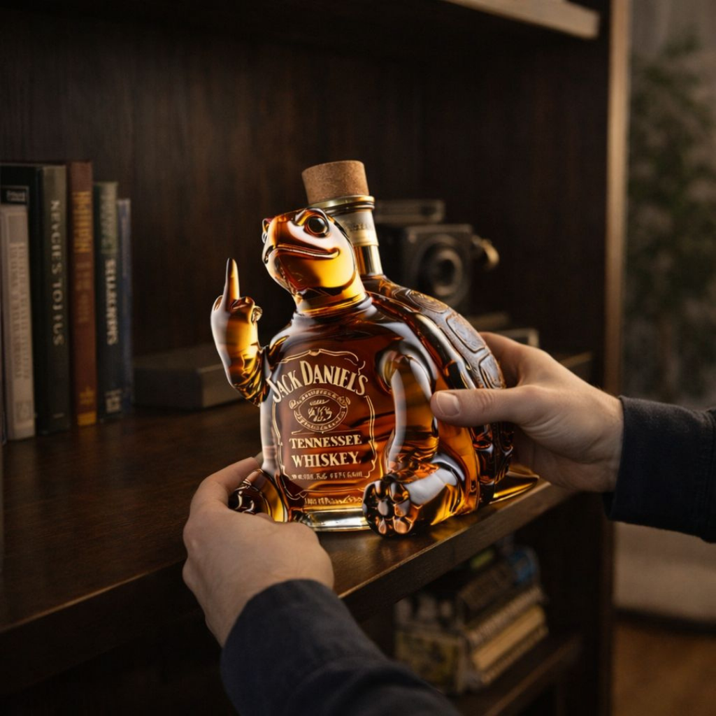 Jack Daniel's Turtle Edition Whisky Bottle