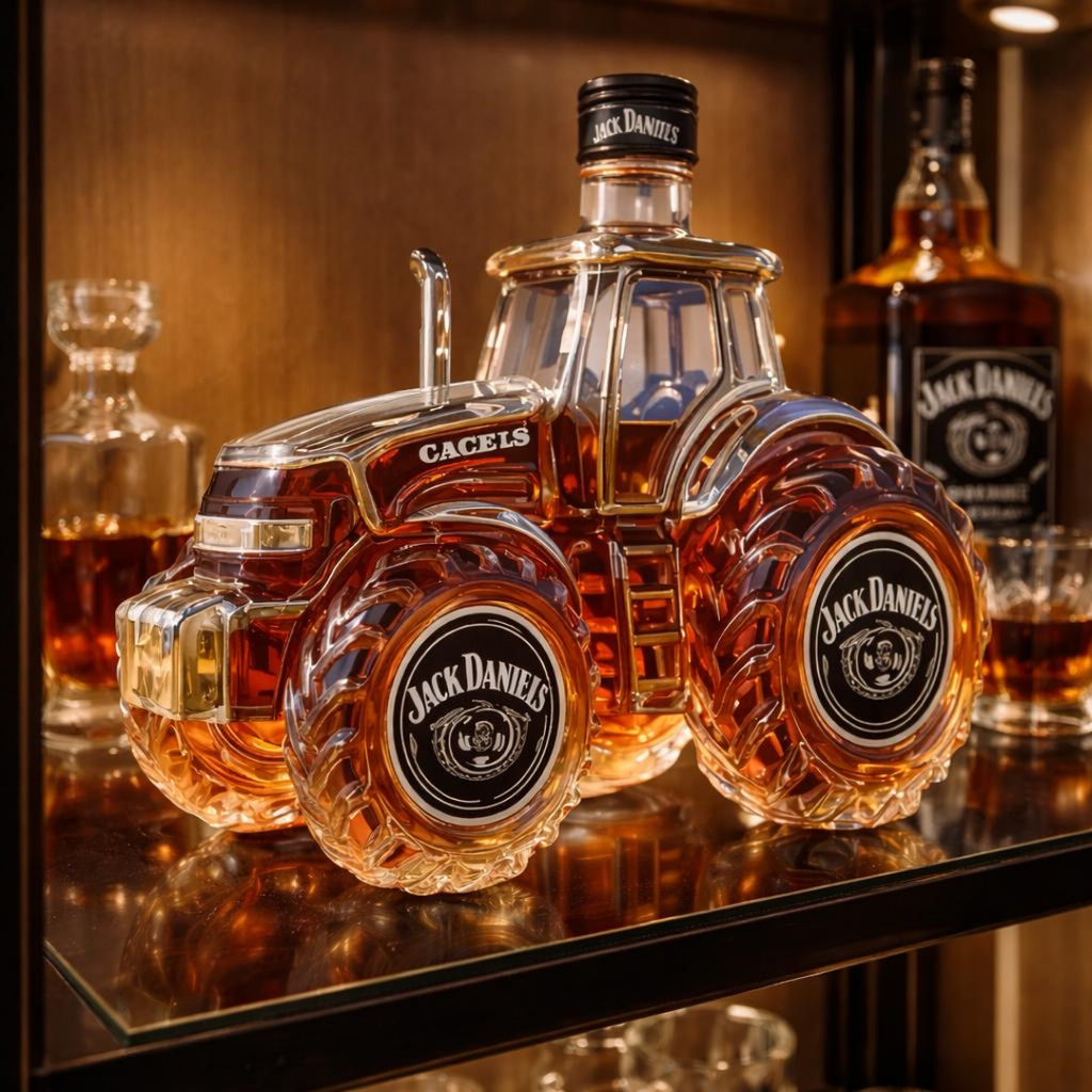 Limited Edition Tractor Whisky Bottle