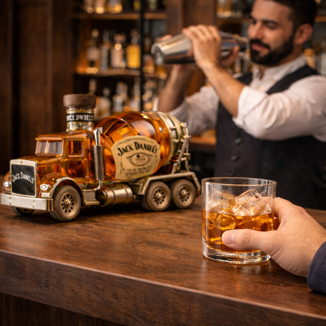 Jack Daniel's Truck Edition Whisky Bottle