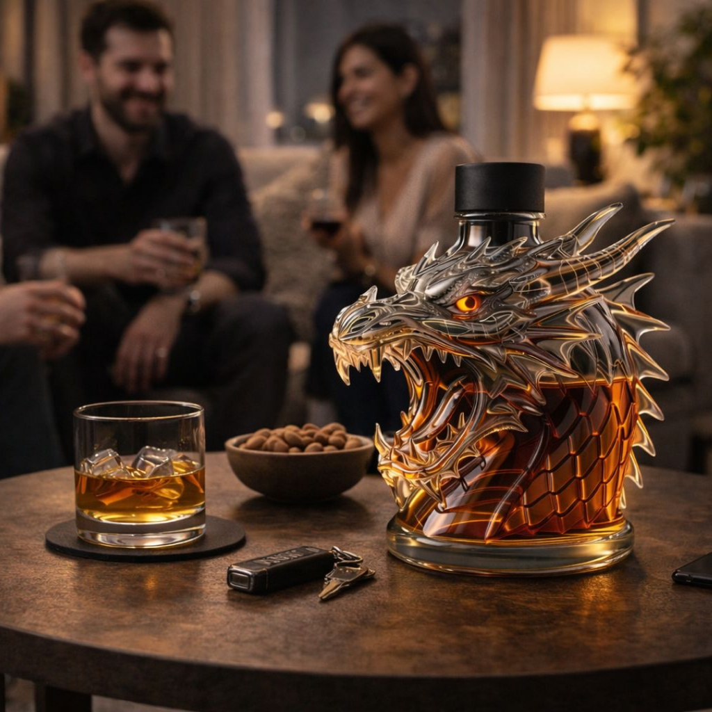 Draak Edition Whiskey Bottle