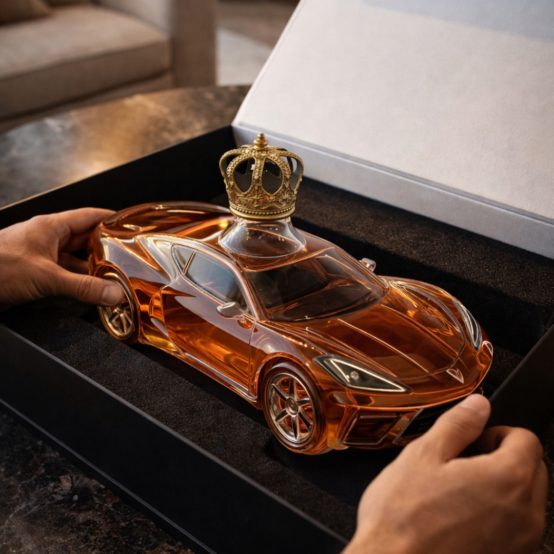 Corvette Edition Whisky Bottle