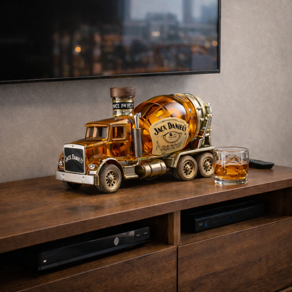 Jack Daniel's Truck Edition Whisky Bottle