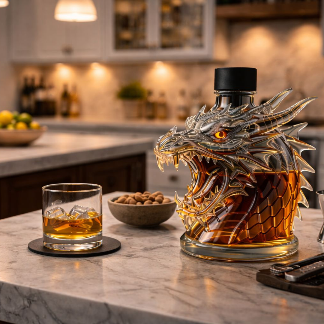 Draak Edition Whiskey Bottle