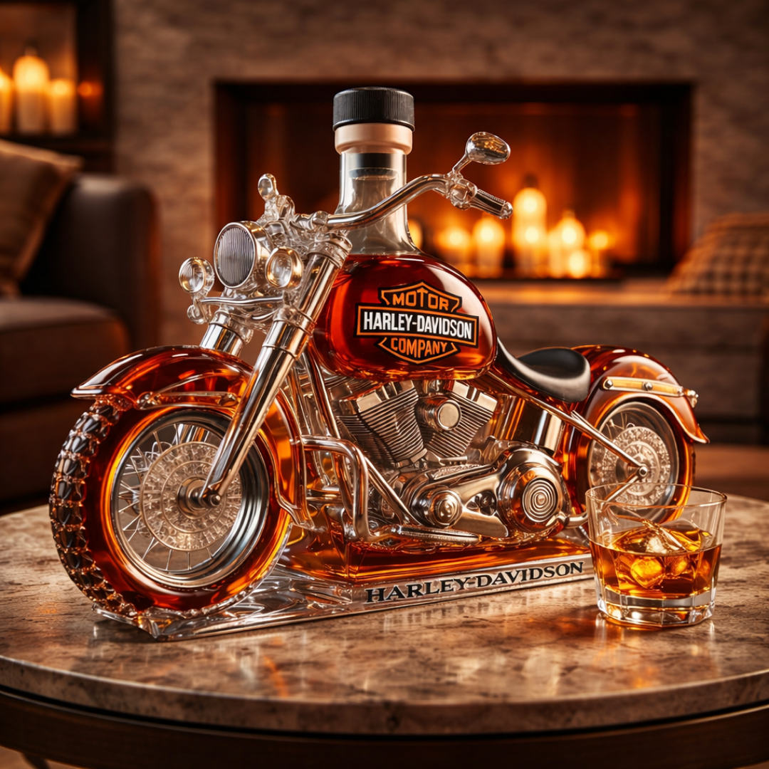 Harley Davidson Limited Edition Whiskey Bottle