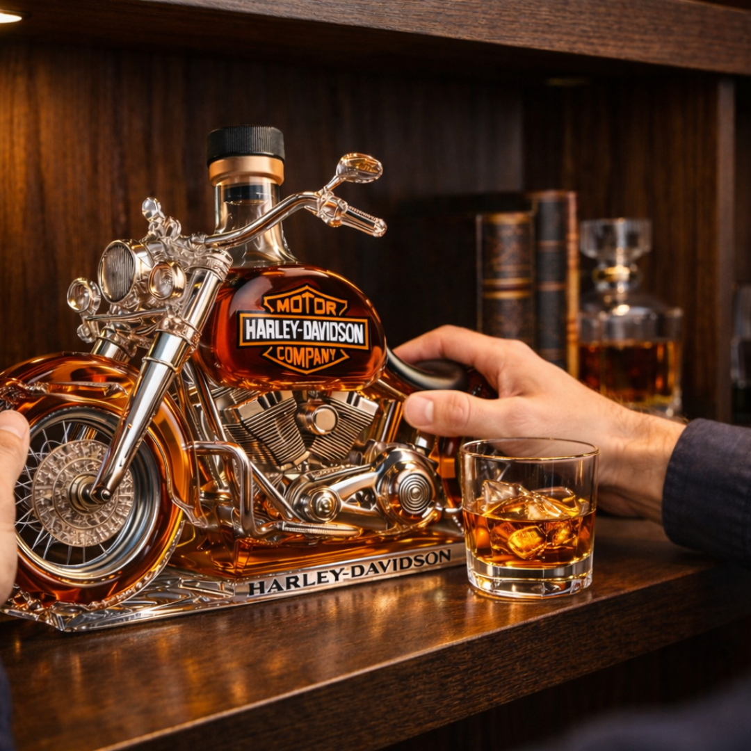 Harley Davidson Limited Edition Whiskey Bottle