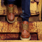 MARIO – botas retro de cuero genuino