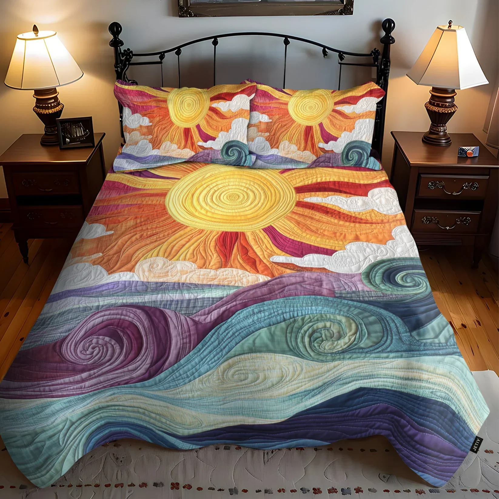 Sunbeam Charm 3-Piece Quilted Bedding Collection