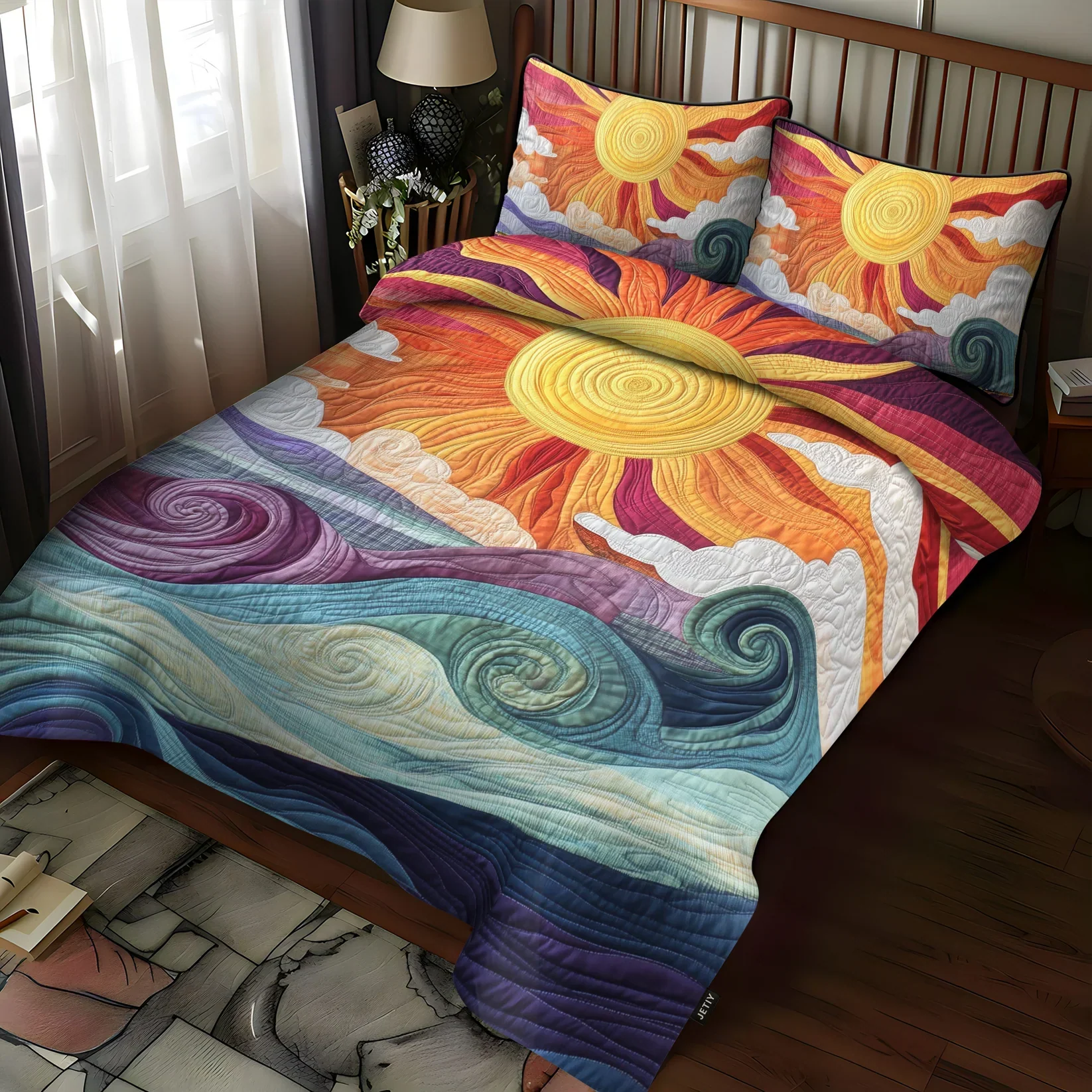 Sunbeam Charm 3-Piece Quilted Bedding Collection