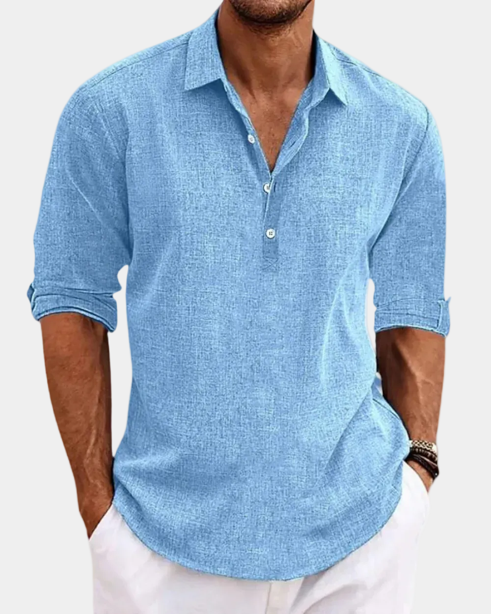 Elijah | Classic Cotton Shirt