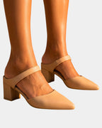 Hazel | Back Strap Heels
