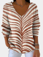 Stella | Knit Sweater with V-Neck