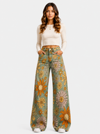Harper | Floral Palazzo Pants