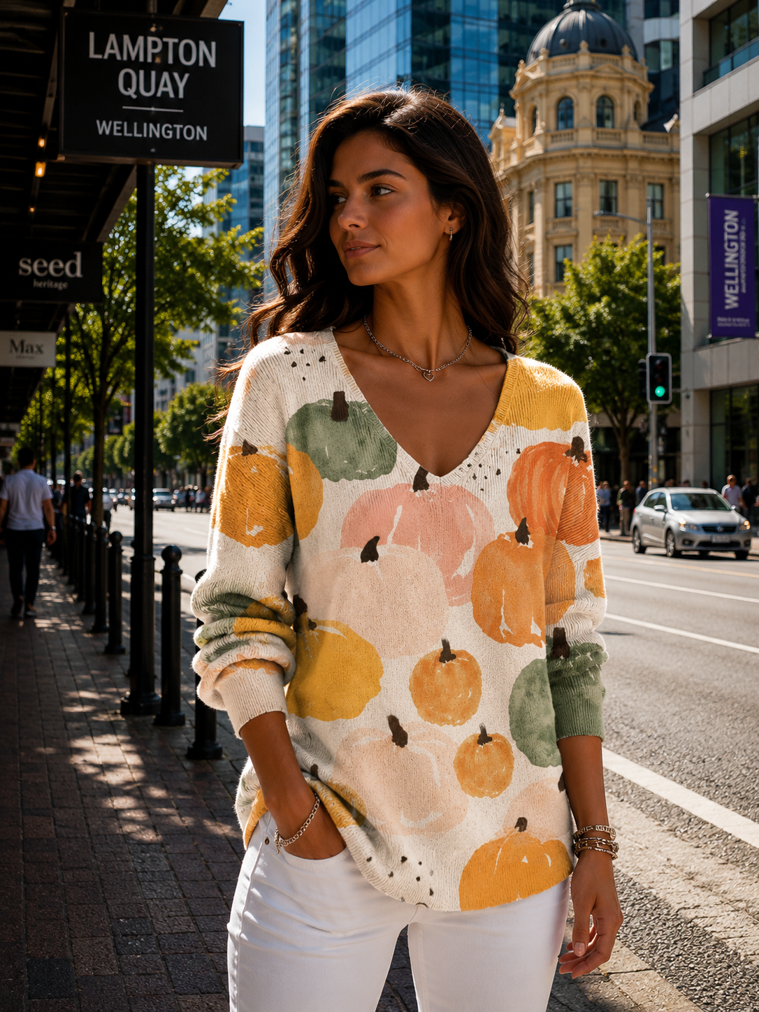 Sadie | V-Neck Sweater