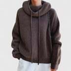 Zoe | Cozy Sweater with High Collar and Hood