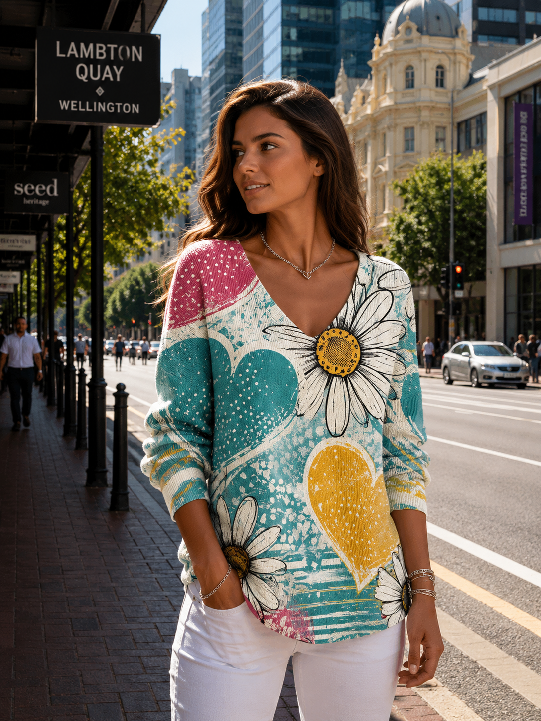 Elsie | V-Neck Sweater