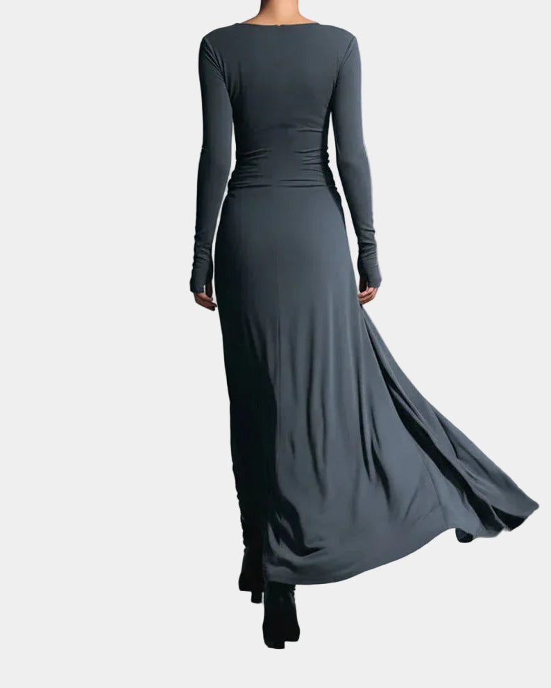 Elora | Draped Maxi Dress