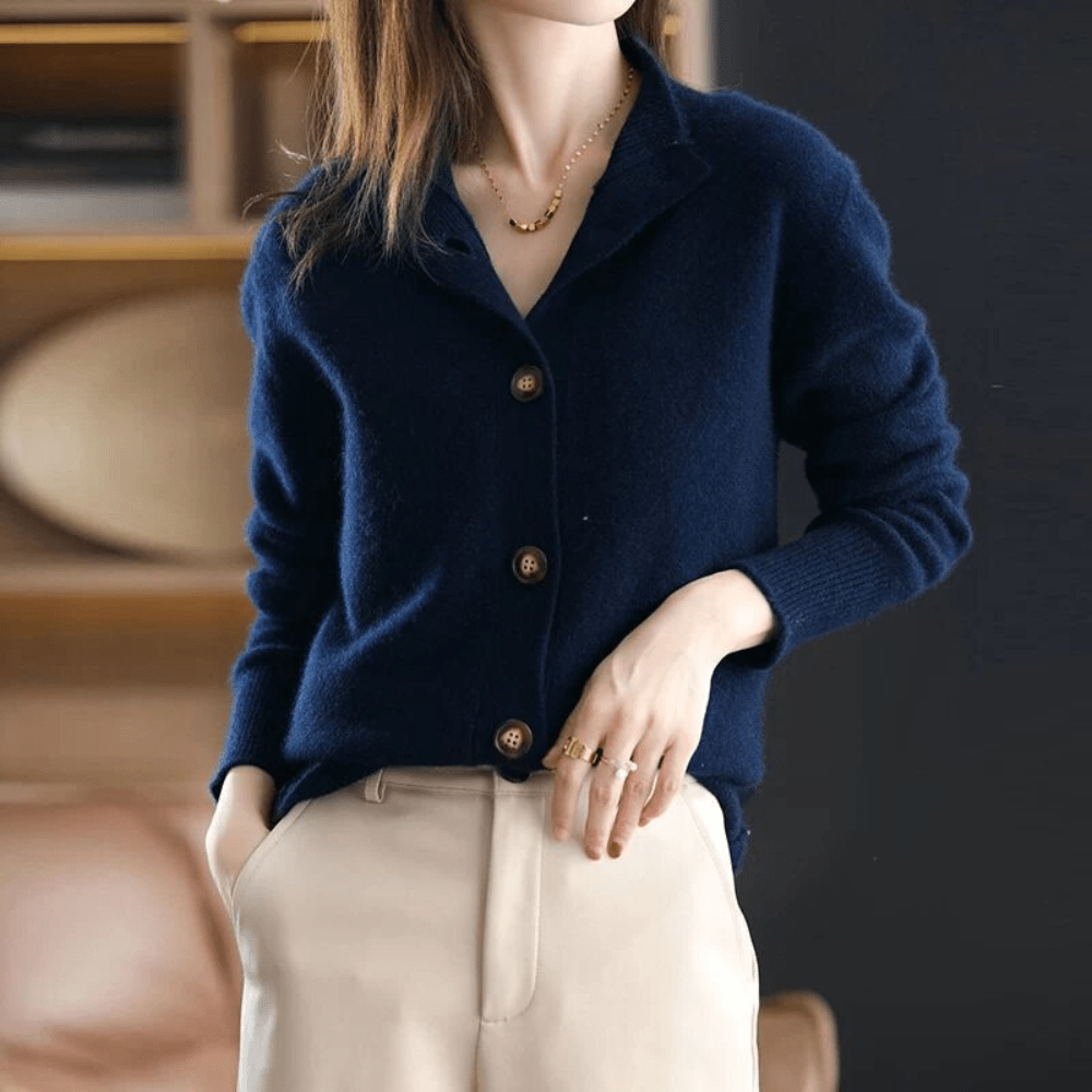 Sophie | Chic Cashmere Cardigan