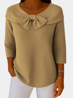 Ella | Warm and feminine pull with a knot