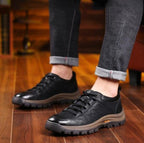 MATT - Zapatos para hombre de cuero hechos a mano ergonómicos
