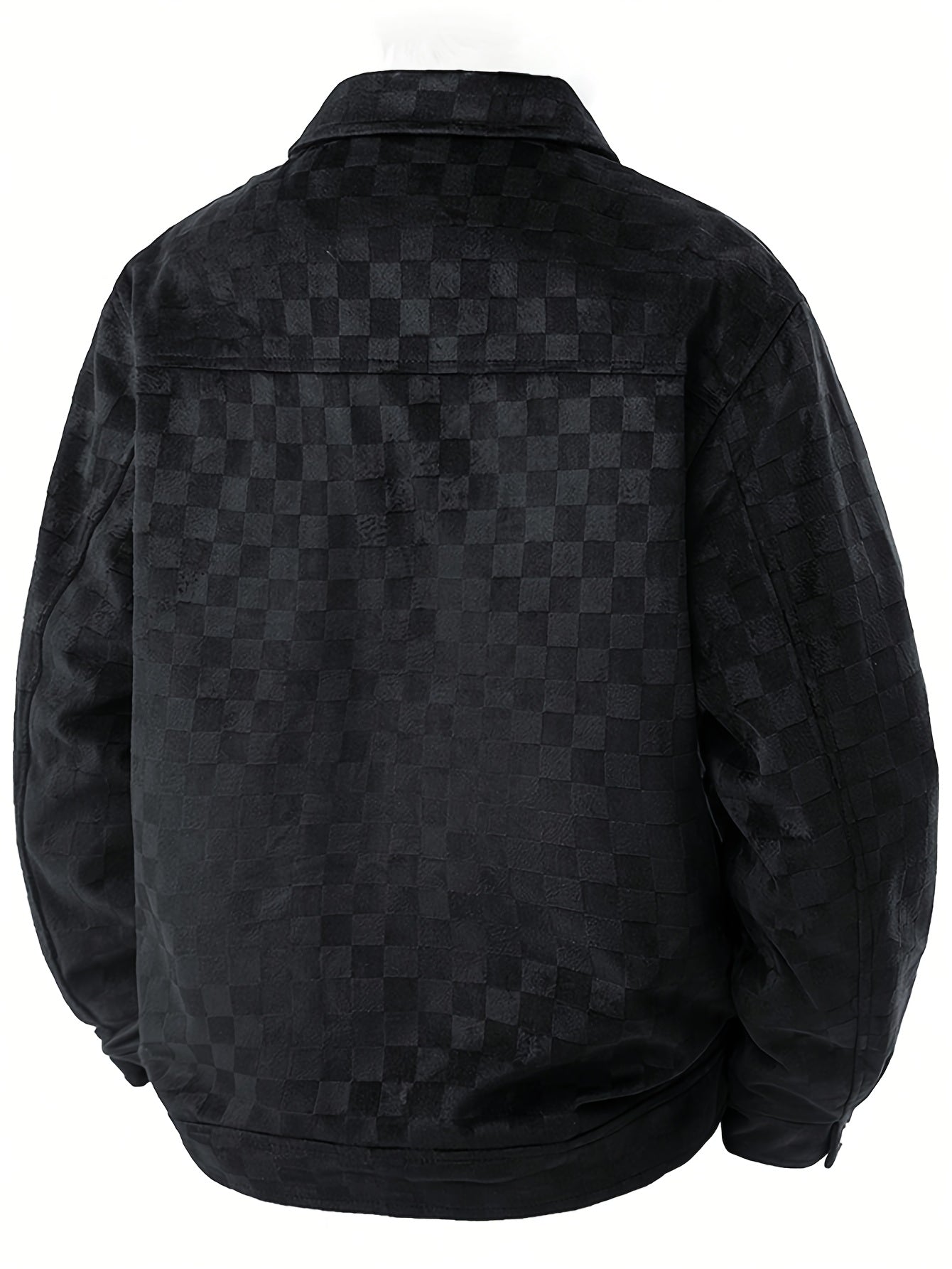 Mason | Checkered Suede Jacket