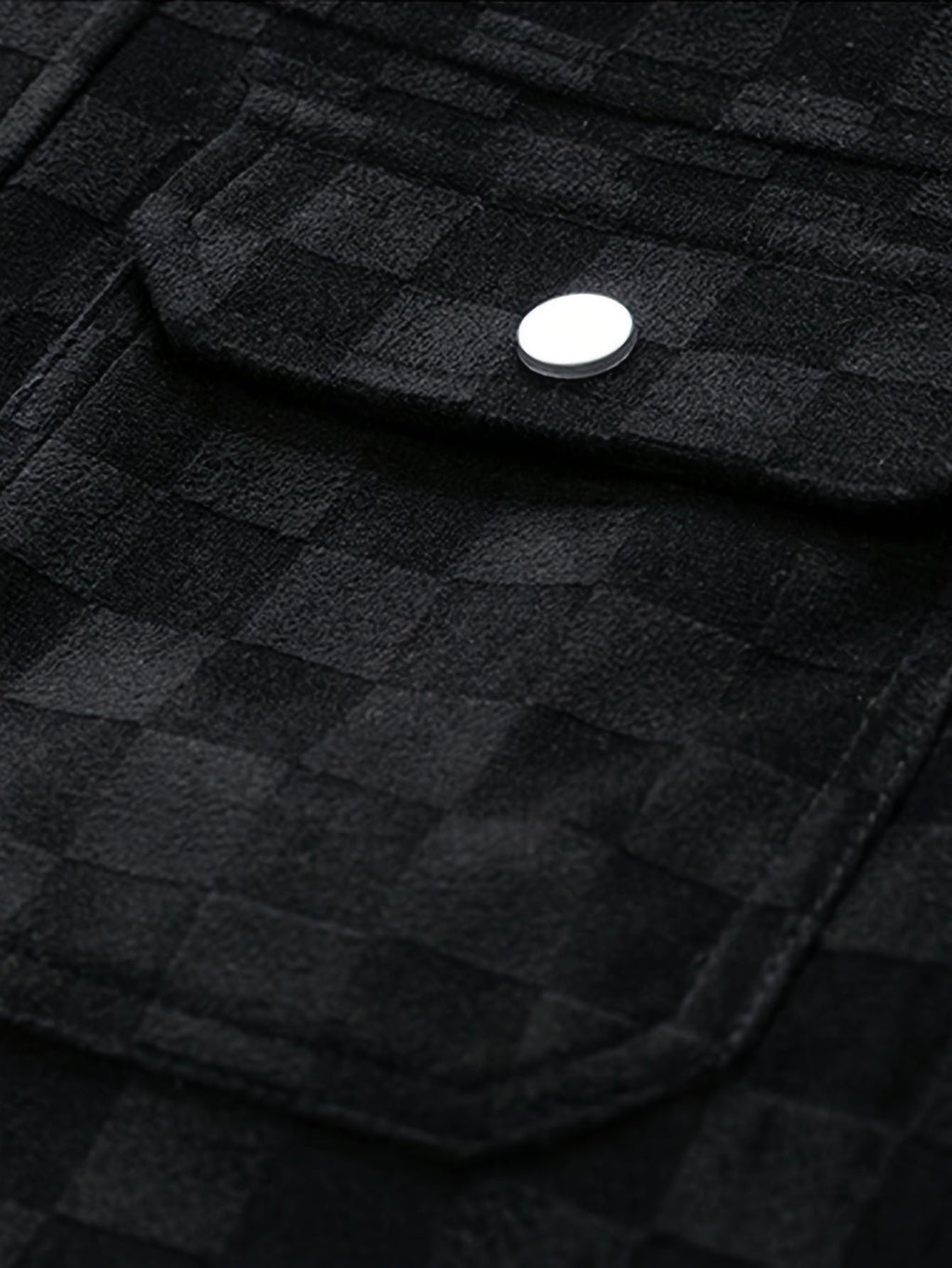 Mason | Checkered Suede Jacket
