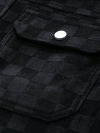Mason | Checkered Suede Jacket