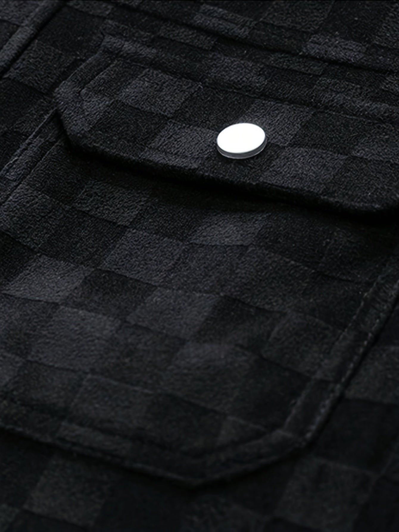 Mason | Checkered Suede Jacket