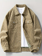 Mason | Checkered Suede Jacket
