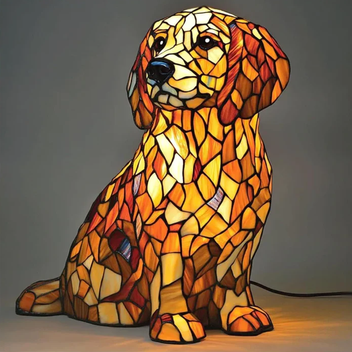 Lily the Golden Retriever Figurine - A Symbol of Spirituality