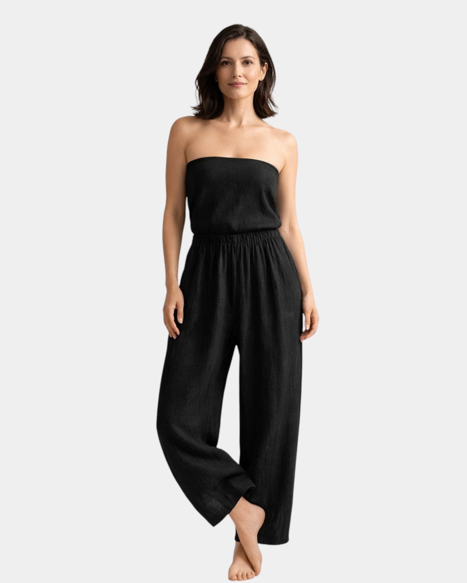 Mia | Cotton and Linen Pants